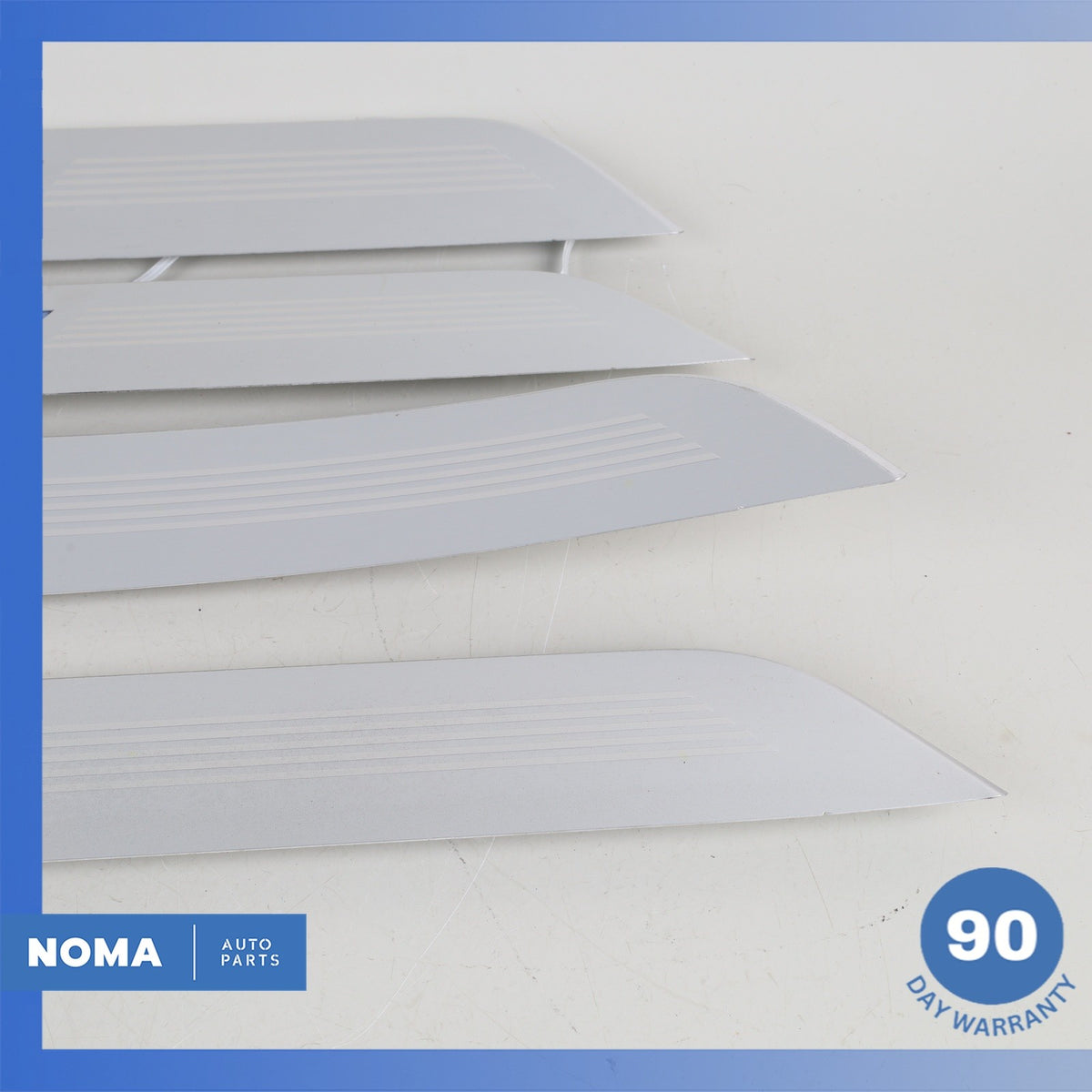 BMW G12 740i M-Sport Front & Rear Door Entry Illuminated Step Sill Panel Set OEM - photo 7