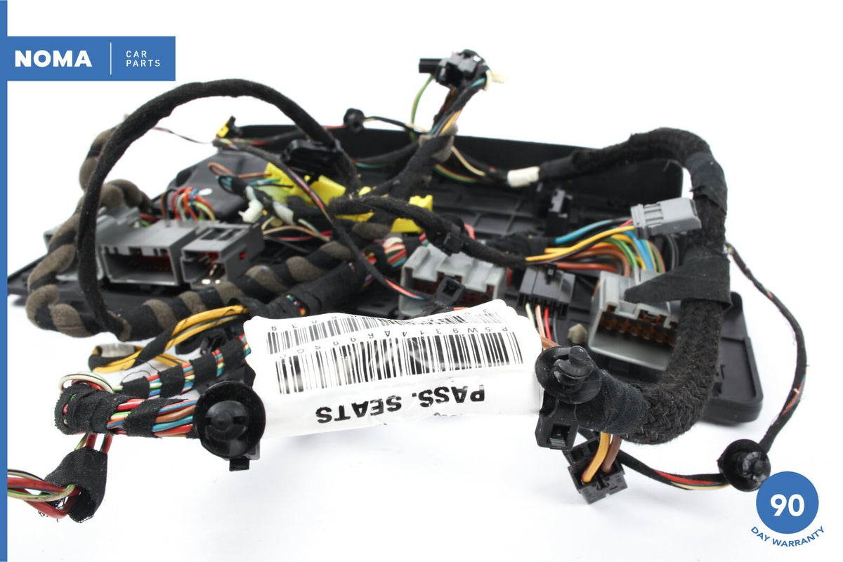 04-07 Jaguar XJ8 VandenPlas Front Right Passenger Seat Wire Harness w/ Cover OEM - photo 6