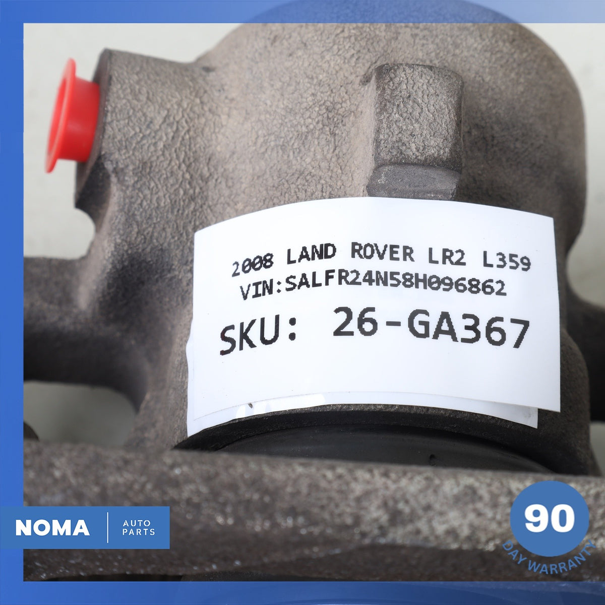 Land Rover L359 LR2 Rear Left & Right Brake Caliper Cover Set OEM - photo 22