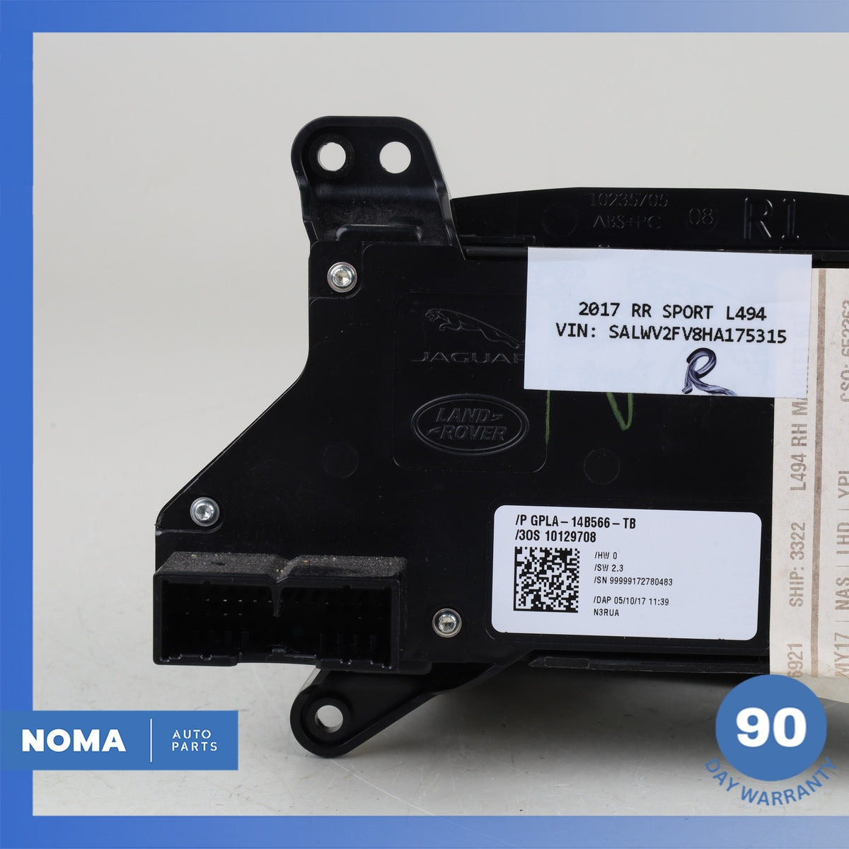 Range Rover L494 Front Right Side Seat Control Adjustment Switch OEM - photo 8