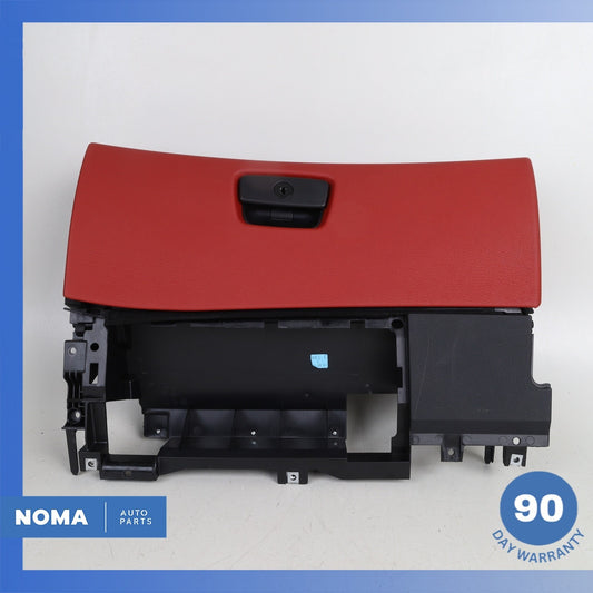 BMW E89 Z4 Right Dashboard Glovebox Glove Box Storage Compartment Red OEM - photo 1