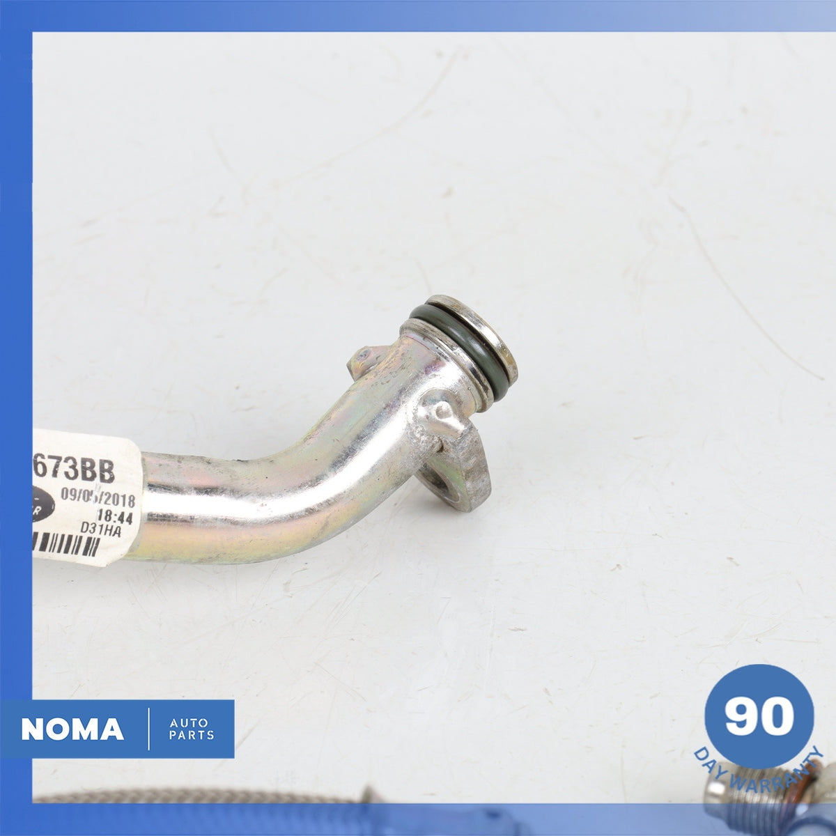 18-23 Range Rover Velar L560 AJ20P4 Turbo Turbocharger Oil Line Set OEM 81k - photo 9