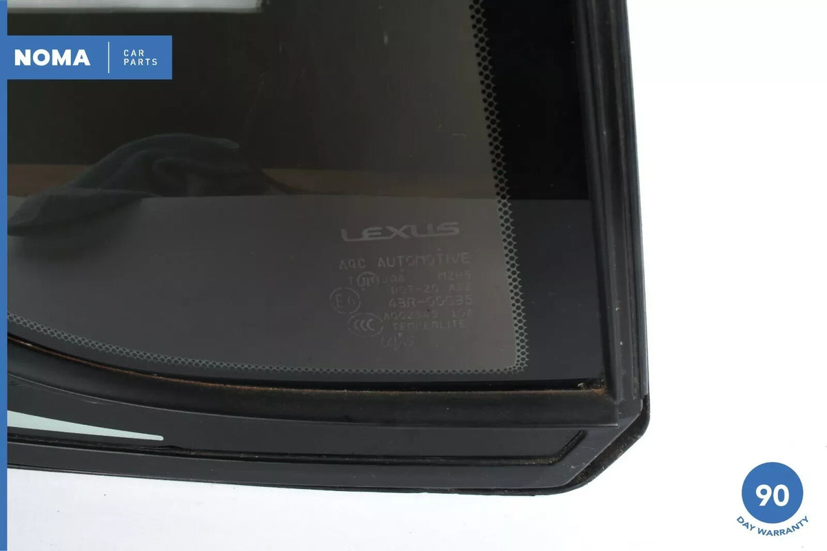 07-17 Lexus LS460 USF40 Rear Right Passenger Side Door Quarter Window Glass OEM - photo 5