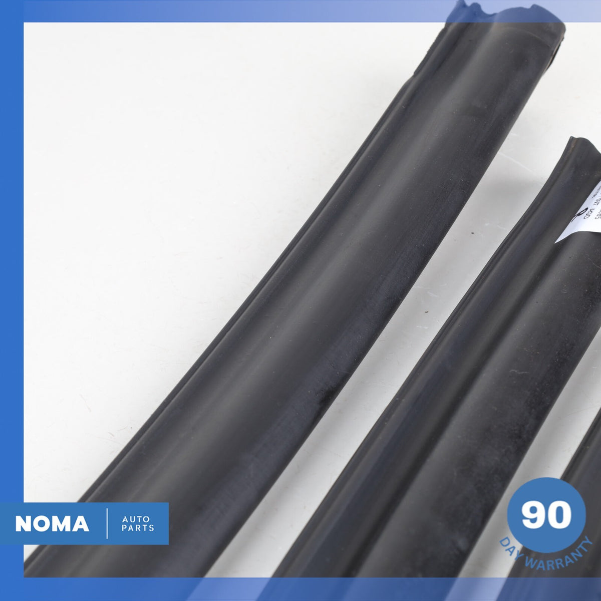 89-96 Jaguar XJS Convertible Top Roof Right Side Outside Molding Seal Set OEM - photo 3