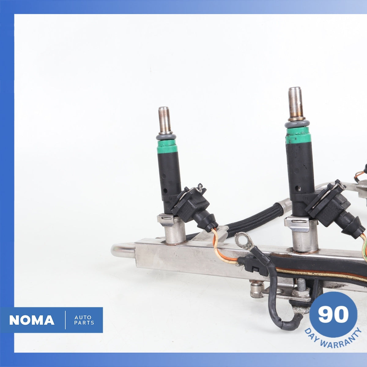 07-10 BMW E70 X5 4.8L V8 N62 Engine Motor Fuel Injector Rail w/ Injectors OEM - photo 5