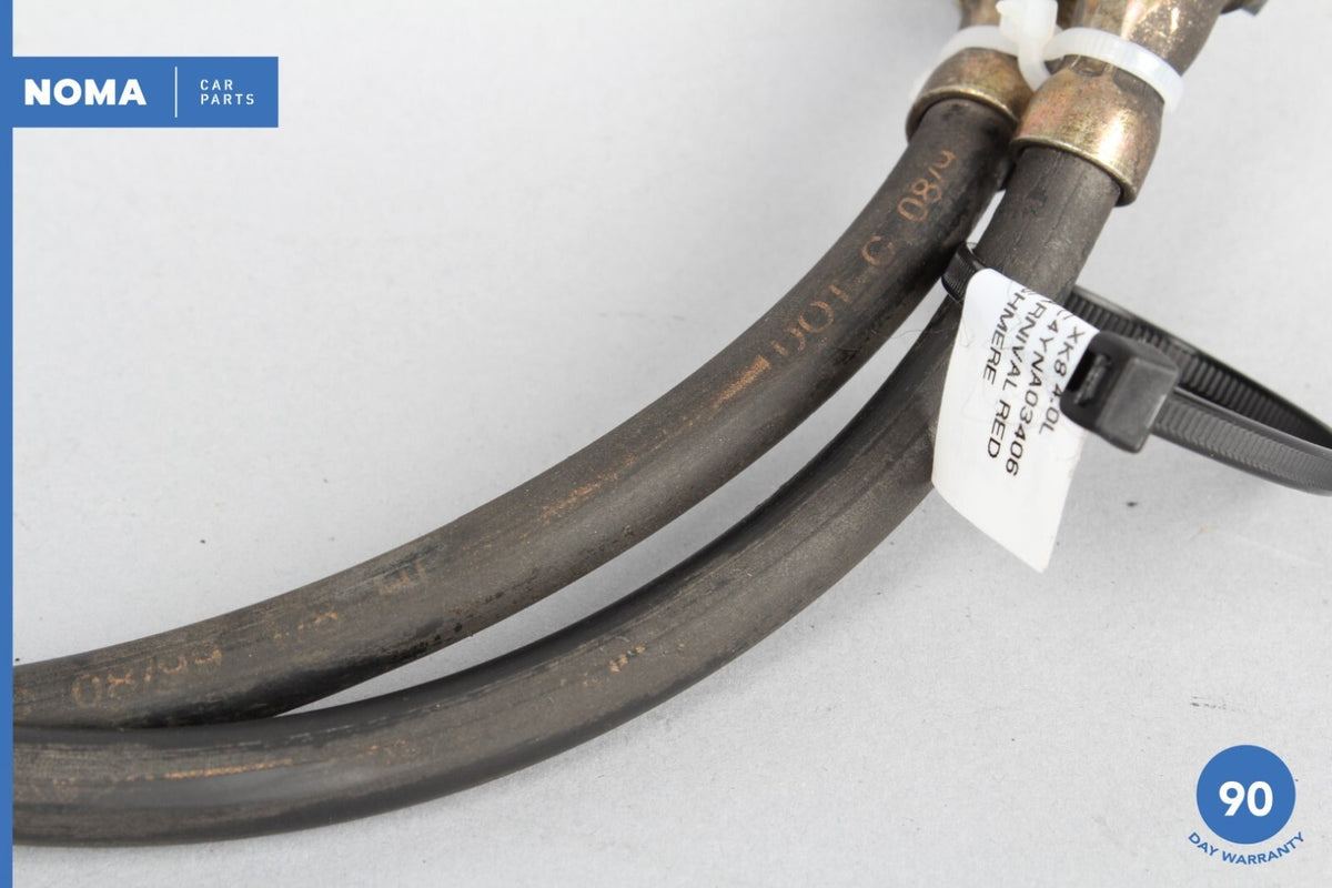 97-02 Jaguar XK8 X100 Rear Left & Right Side Flexible Brake Line Set of 2 OEM - photo 3