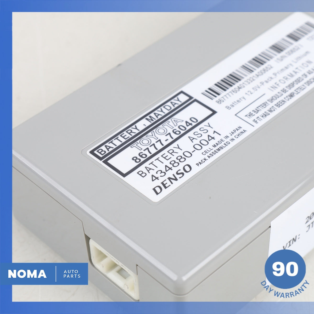 13-19 Lexus ZWA10 CT200h RX450h Mayday Battery Backup Control Module OEM - photo 9
