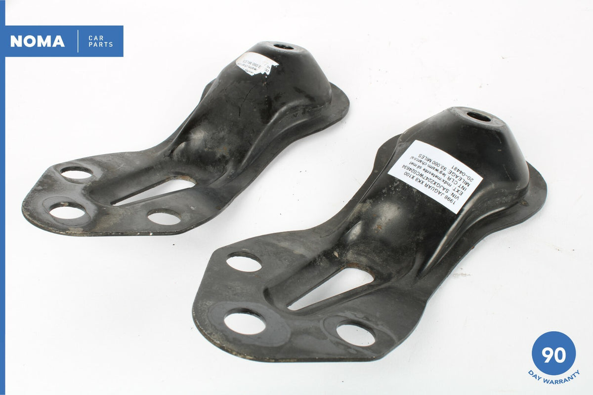 97-00 Jaguar X100 XK8 XKR Front Crossbeam Mount Bracket Set of 2 MJA2547AA OEM - photo 4