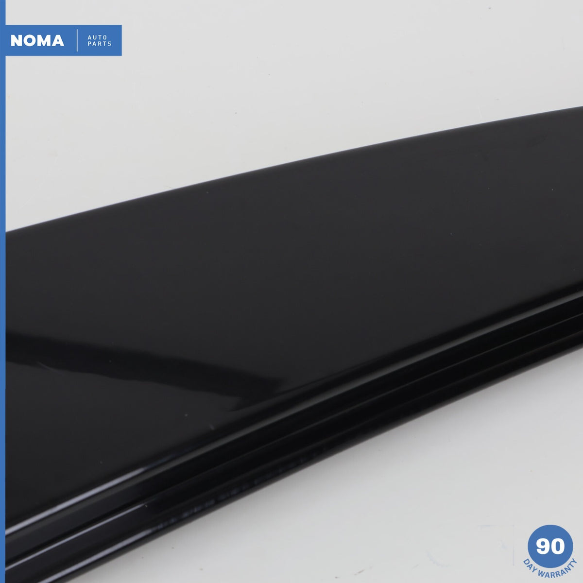 09-15 BMW 750Li F01 F02 Rear Right Side B Pillar Door Cover Moulding Black OEM - photo 3