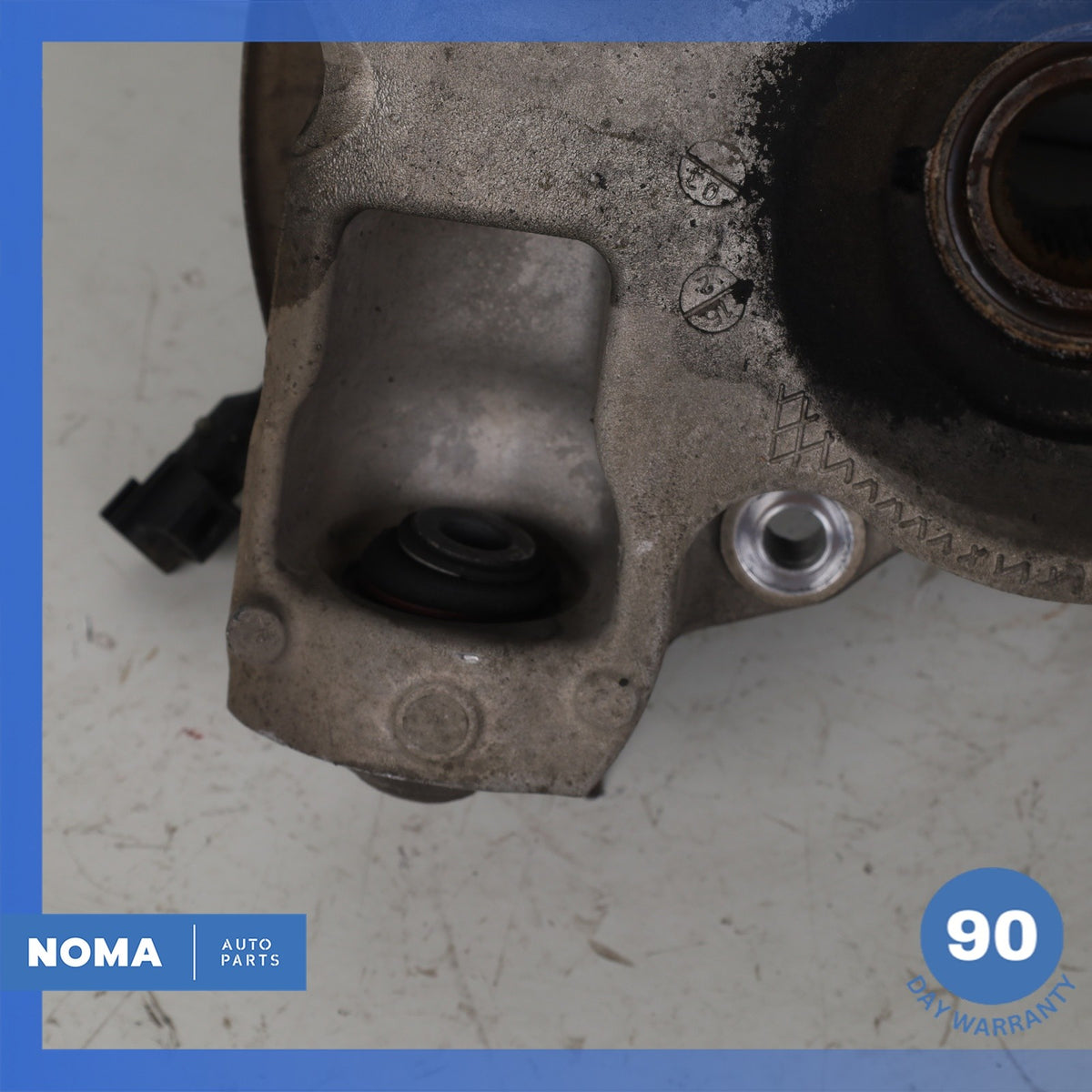16-19 Jaguar X260 XF XE Rear Right Spindle Knuckle w/ Shield OEM - photo 16