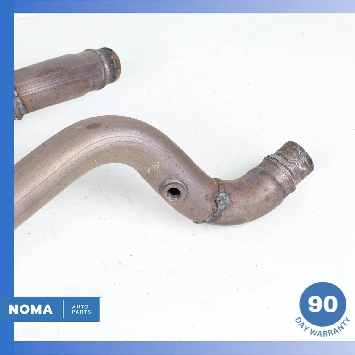 16-20 Jaguar X152 F-Type-S RWD Left & Right Side Exhaust Downpipe Set OEM 65k - photo 3