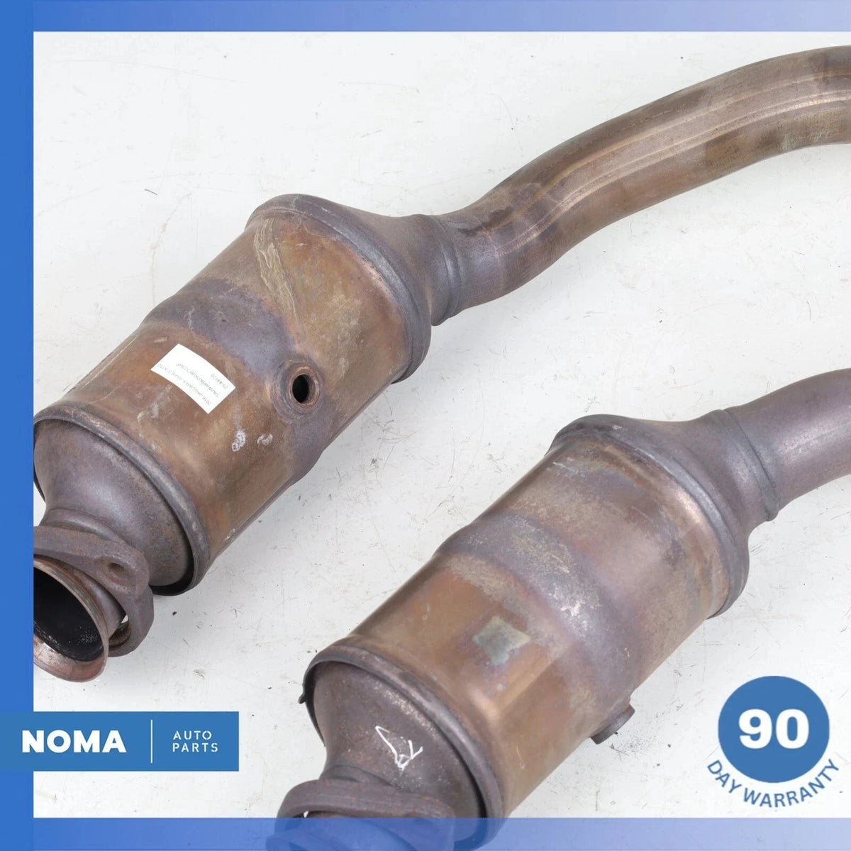 16-20 Jaguar X152 F-Type-S RWD Left & Right Side Exhaust Downpipe Set OEM 65k - photo 5