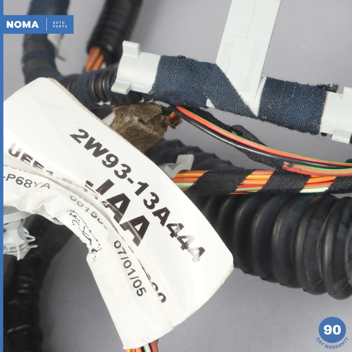 2005 Jaguar XJR XJ8 VDP X350 Rear Trunk Lid Wire Harness 2W9314A227JAA OEM - photo 15