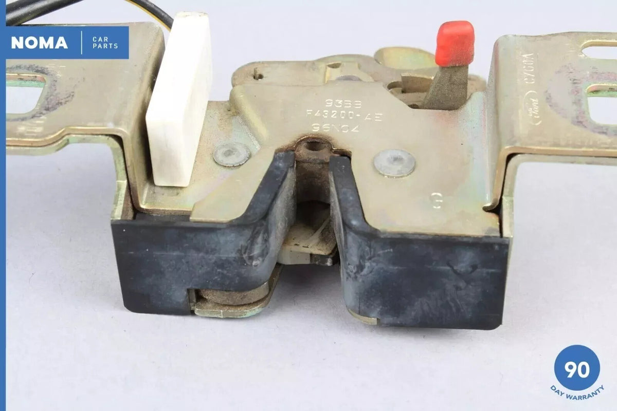 97-02 Jaguar X100 XK8 XKR Trunk Boot Latch Lock Mechanism w/ Cable GJE3500AA OEM - photo 8