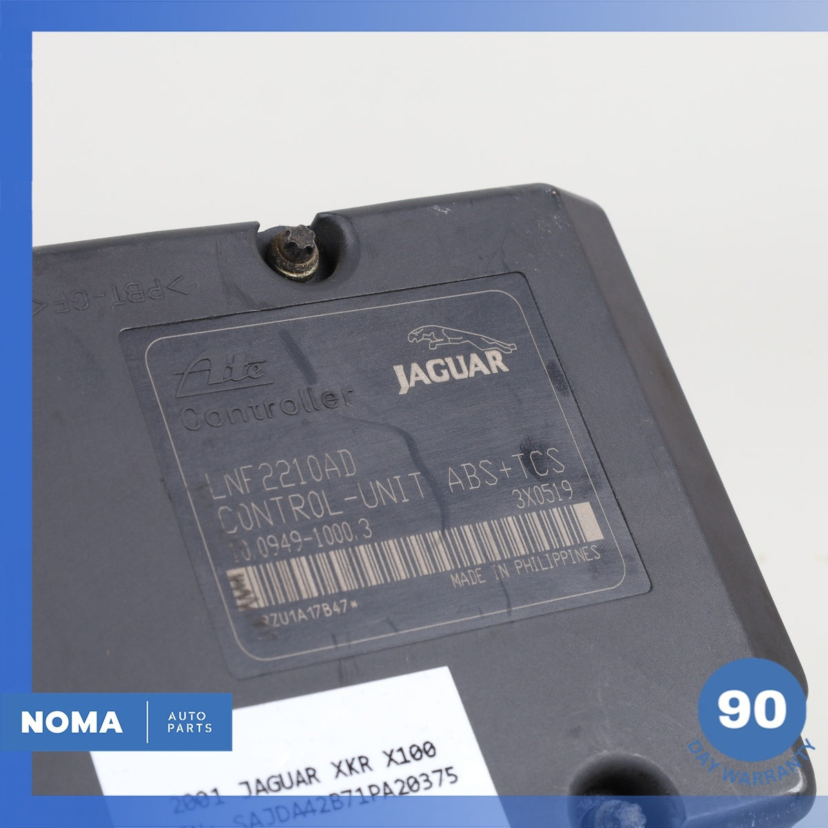 00-03 Jaguar X100 XKR XJ8 ABS Pump Hydraulic Control Module Assembly OEM 82k - photo 11