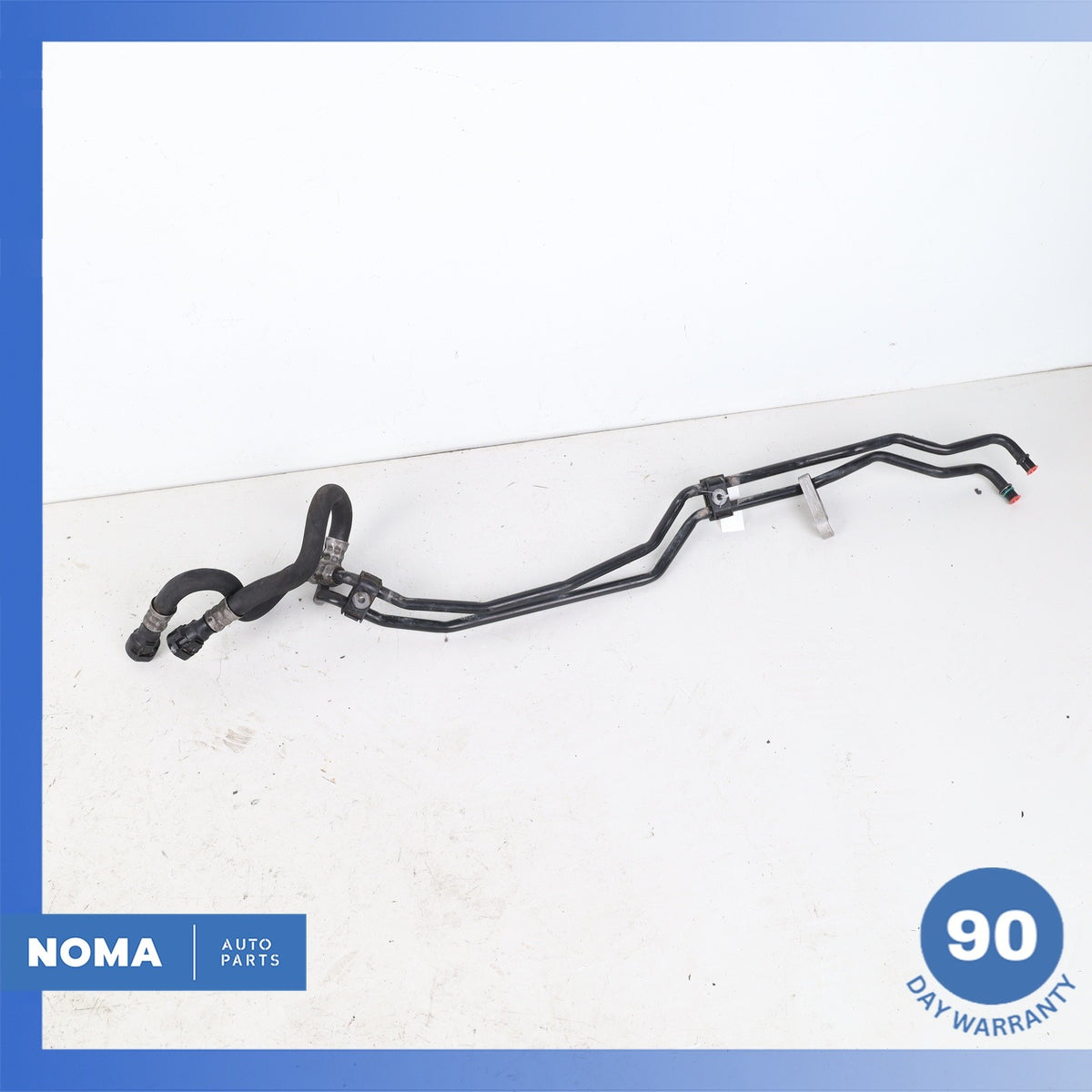 07-13 BMW E93 328i 128i Automatic Transmission Oil Cooler Pipe Line Set OEM 75k - photo 2
