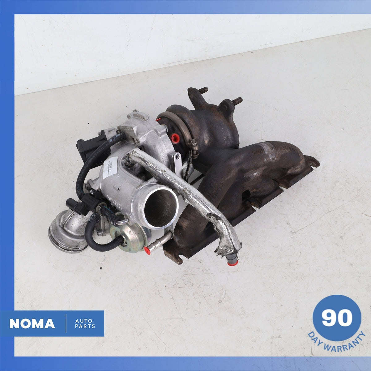 08-18 Audi 8U Q3 A3 TT 2.0L CCZC CCTA Engine Exhaust Manifold Turbocharger OEM - photo 2