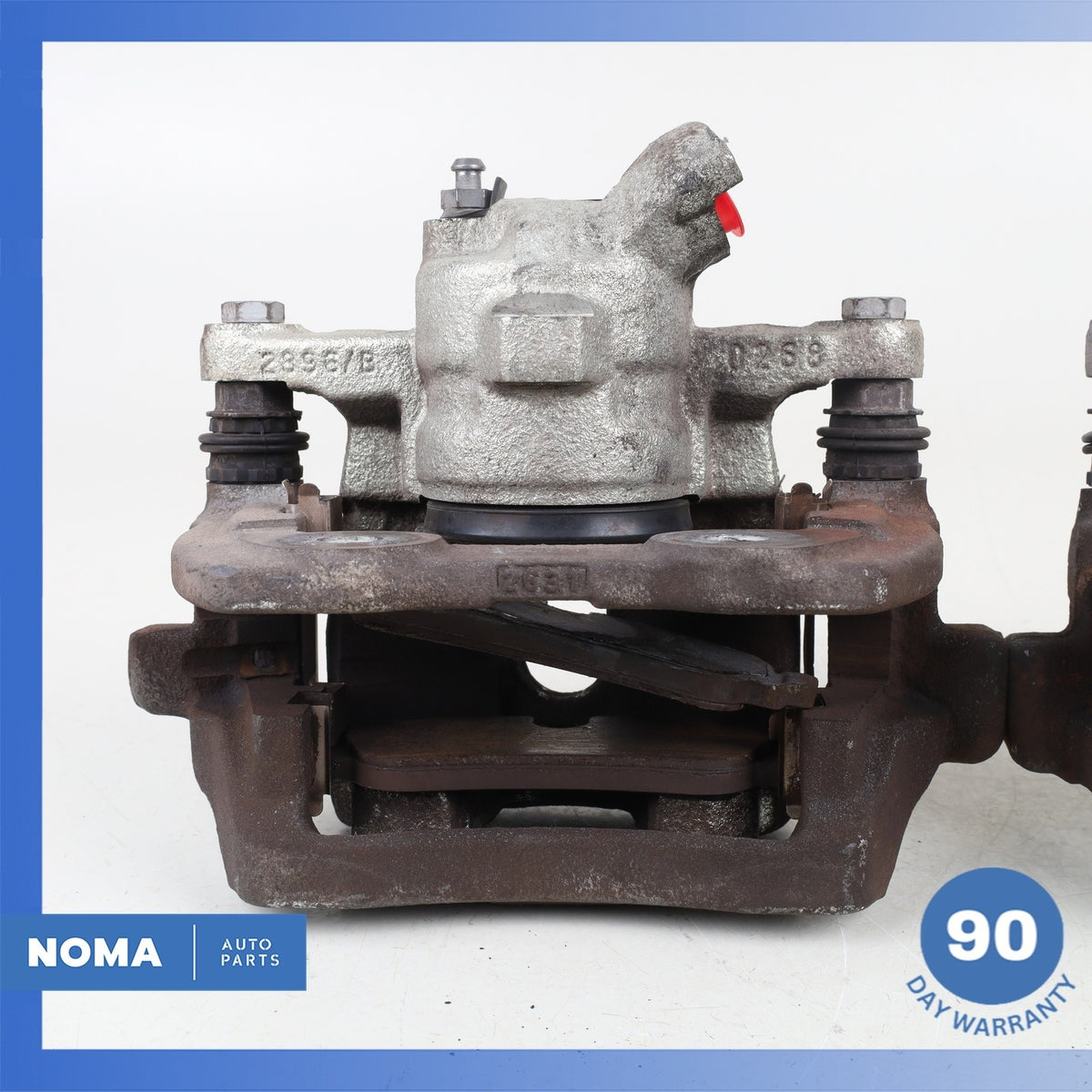 10-16 Range Rover L322 L320 LR4 Rear Left & Right Side Brake Caliper Set OEM - photo 9