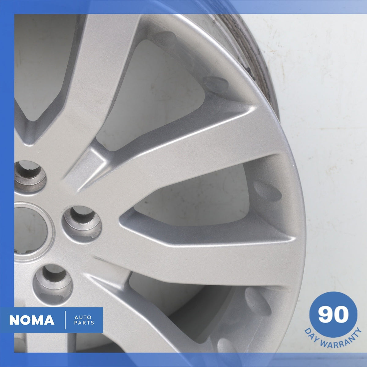 06-09 LR Range Rover Sport L320 Silver Sparkle 9.5 x R20 20" Wheel Rim OEM - photo 4