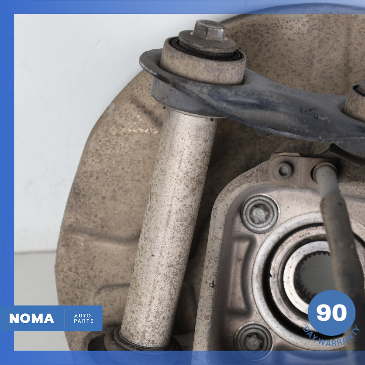 14-19 BMW F15 X5 X6M Rear Right Passenger Side Spindle Knuckle Hub w/ Shield OEM - photo 11