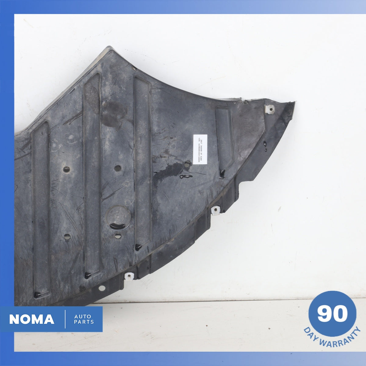 16-23 Jaguar X260 XF Front Bumper Splash Shield Valance Panel Cover OEM - photo 2