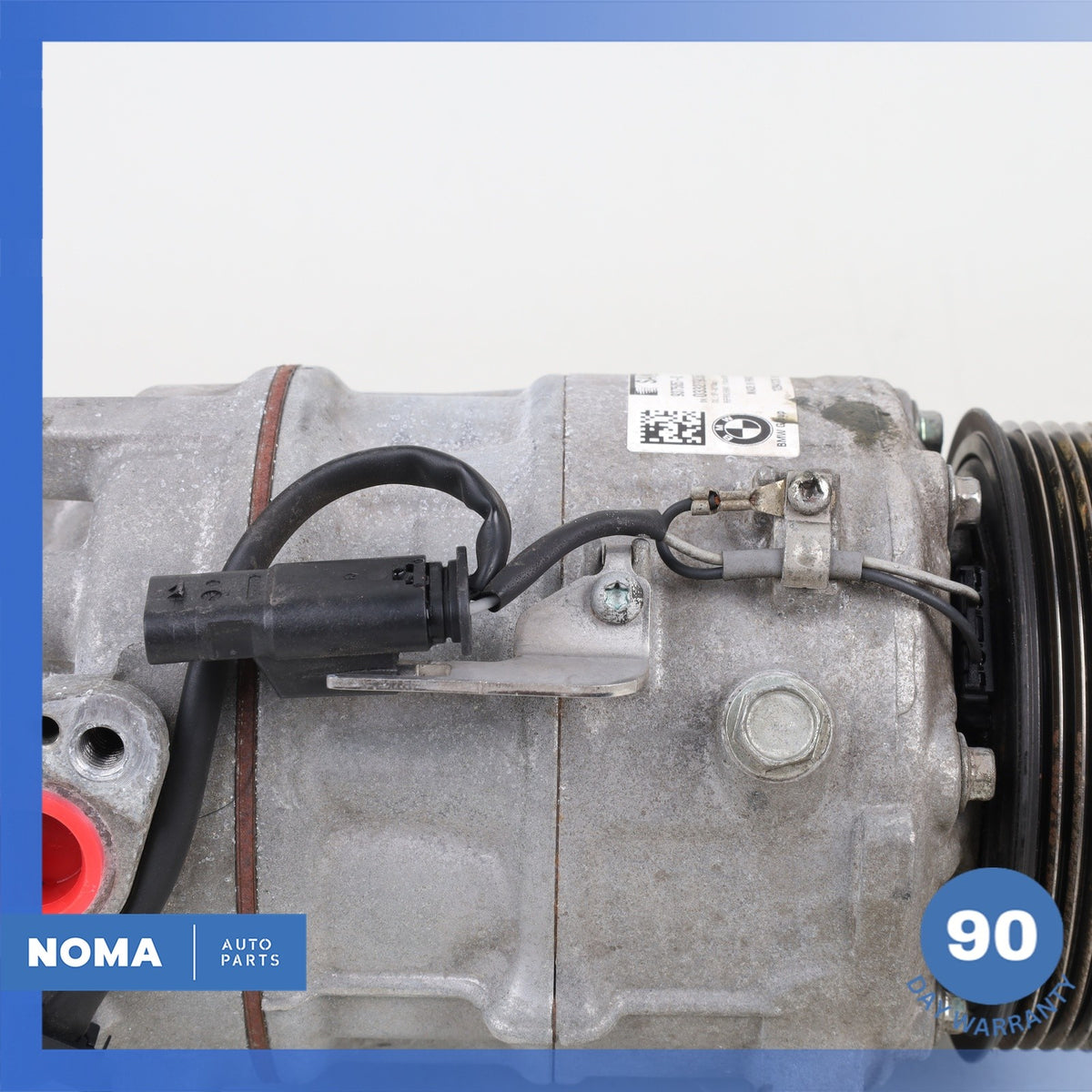 16-19 BMW G12 740i 540i A/C AC Air Conditioning Compressor Clutch 7945819 OEM 76 - photo 9