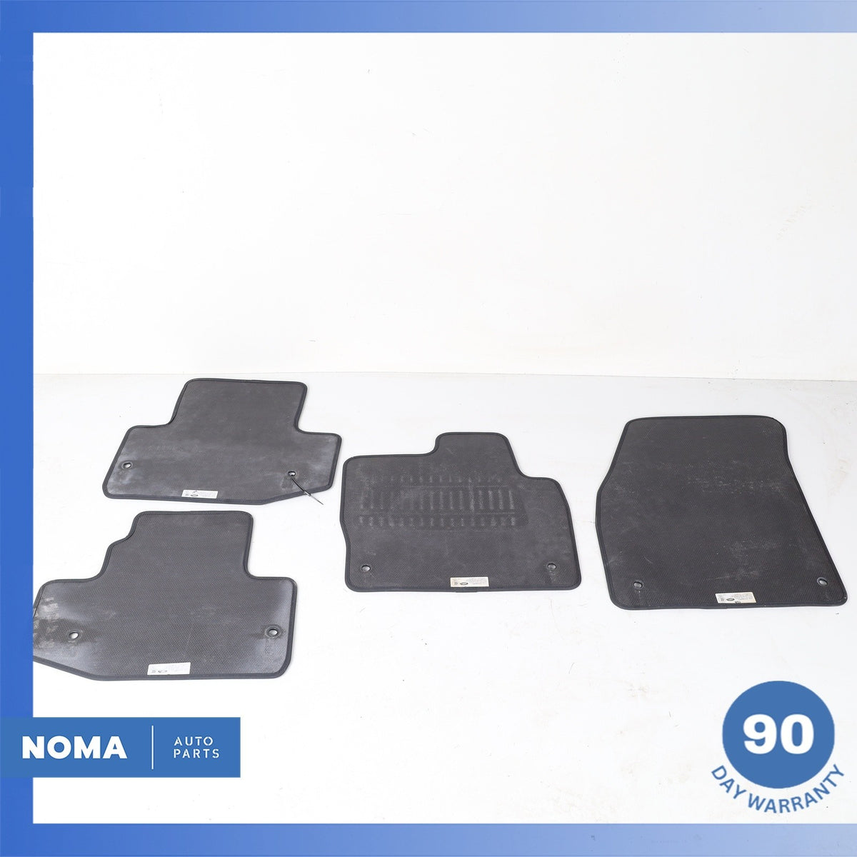 17-19 Range Rover Evoque L538 Convertible Front & Rear Floor Carpet Mat Set OEM - photo 14