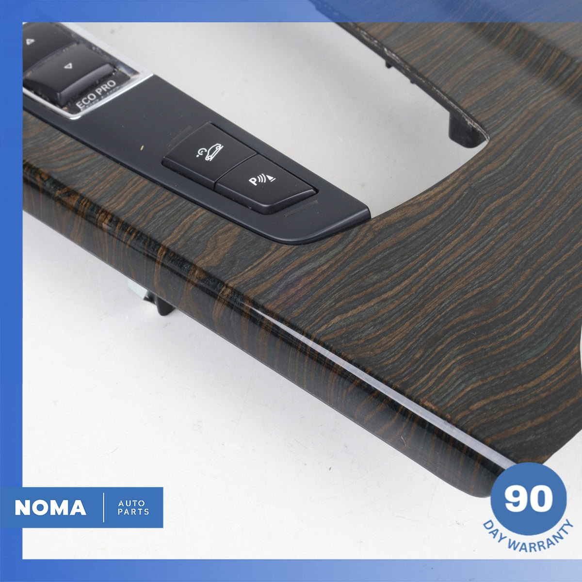 11-18 BMW F25 X3 X4 Center Console Shifter Wood Trim Panel OEM - photo 5