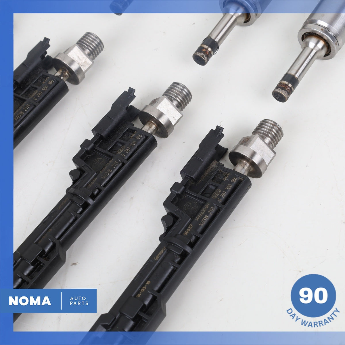 12-19 BMW F02 750i 550i N63 Engine Motor Fuel Pressure Injector Set OEM - photo 9