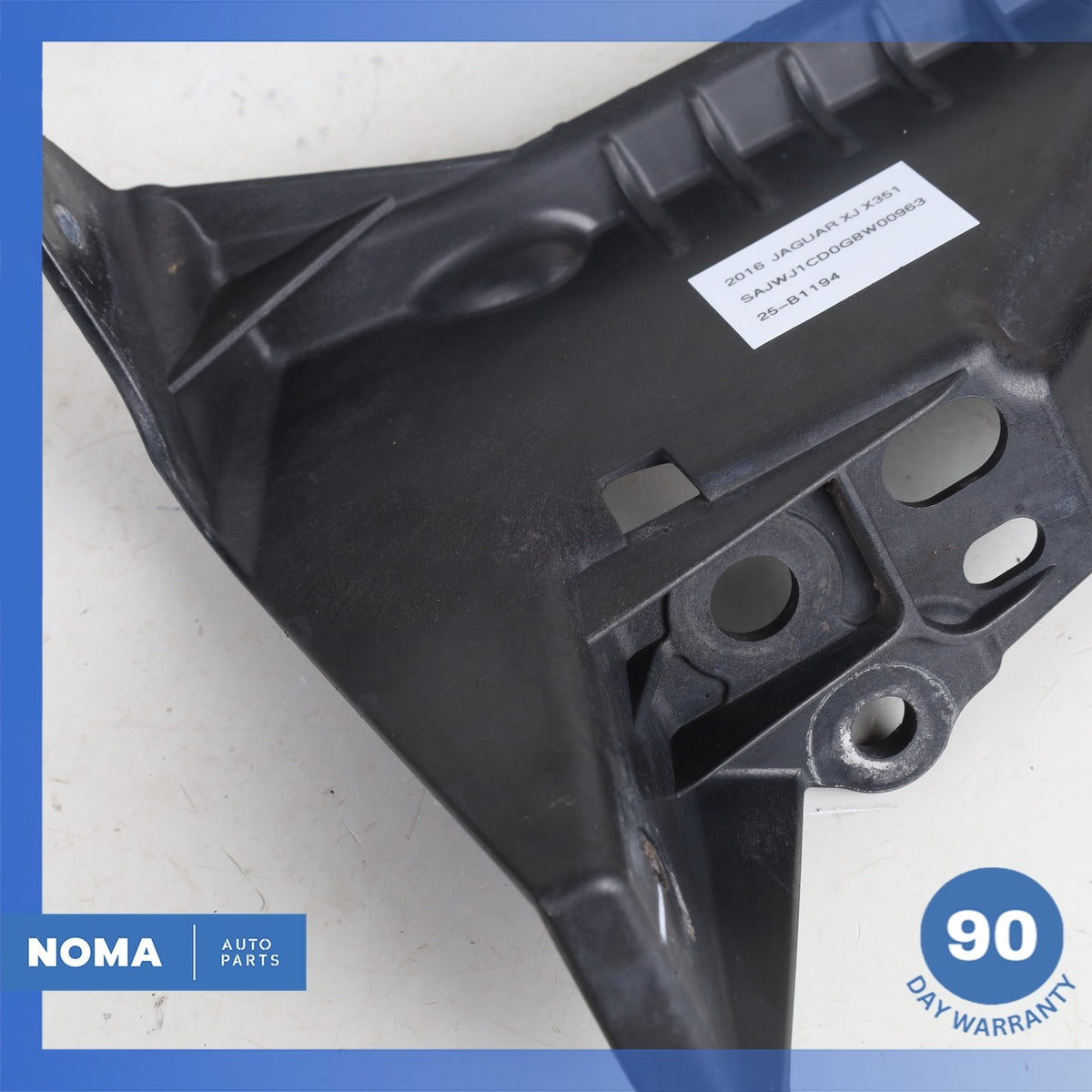 10-19 Jaguar X351 XJ XJR Right & Left Side Fender Support Bracket Mount Set OEM - photo 11