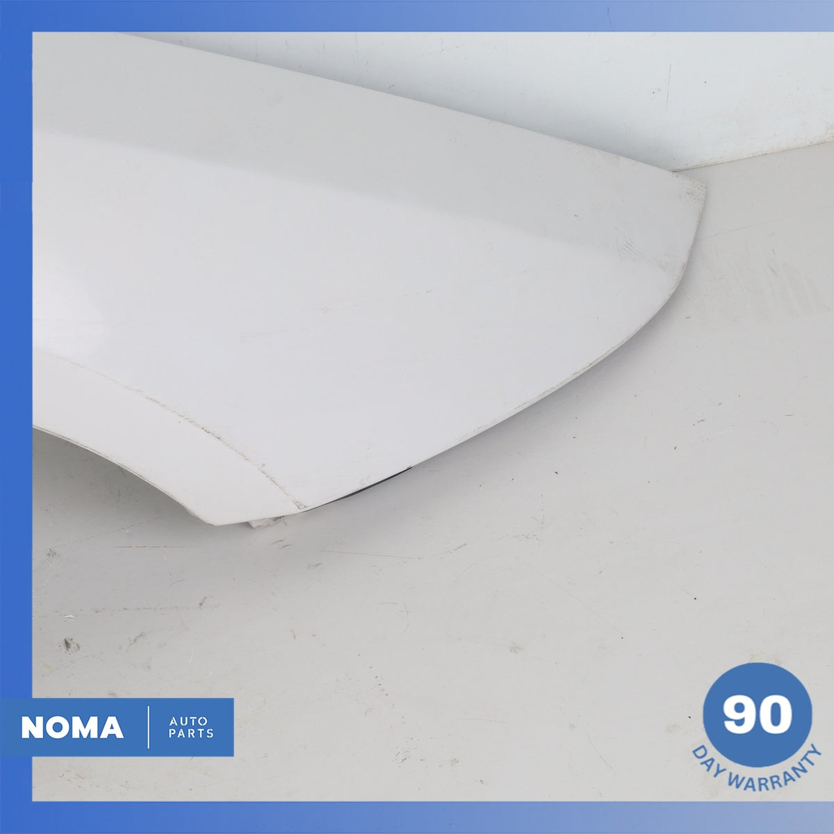 03-08 BMW E85 Z4 Front Right Side Fender Wing Cover Panel White OEM - photo 2