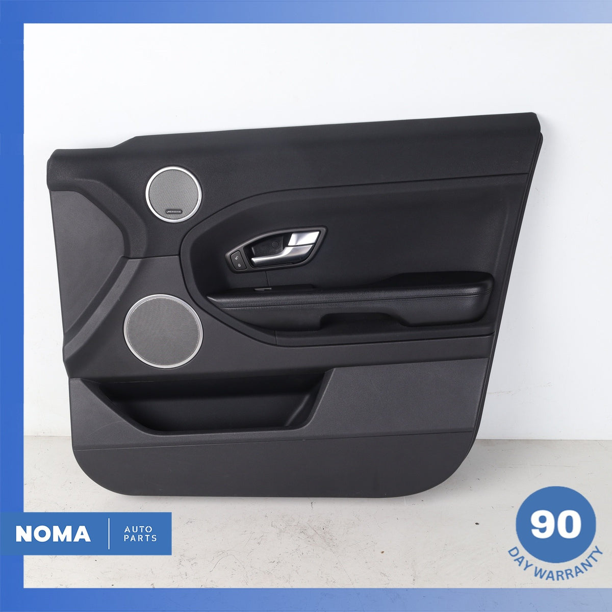12-19 Range Rover Evoque L538 4DR Front Right Door Trim Panel Assembly Black OEM - photo 1