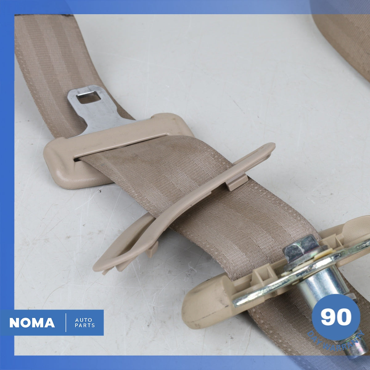 04-08 Lexus RX400h Rear Left Seatbelt Seat Belt Beige OEM - photo 11