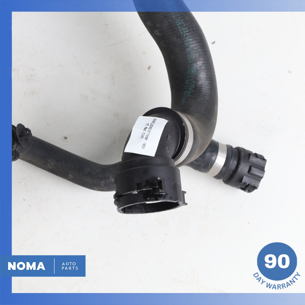 12-16 BMW E89 Z4 Engine Radiator Coolant Hose Set 17127612817 OEM - photo 13