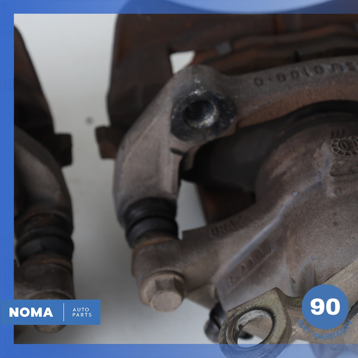 04-05 Jaguar X350 XJ8 4.2L N/A Rear Left & Right Brake Caliper Set OEM - photo 14