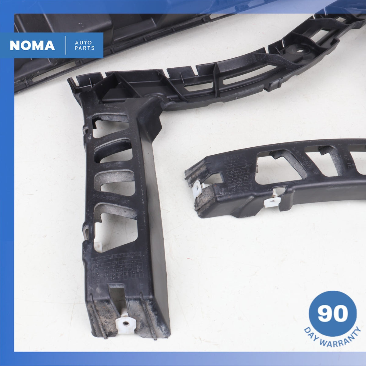 09-15 Jaguar X250 XF Rear Bumper Bracket Mount Support Set of 3 8X2317B861AD OEM - photo 13