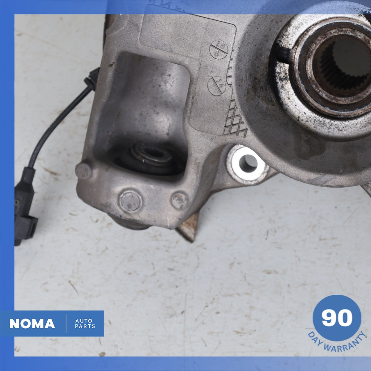 16-20 Jaguar X760 XE XF Rear Right Side Spindle Knuckle Hub w/ Shield OEM 64k - photo 12