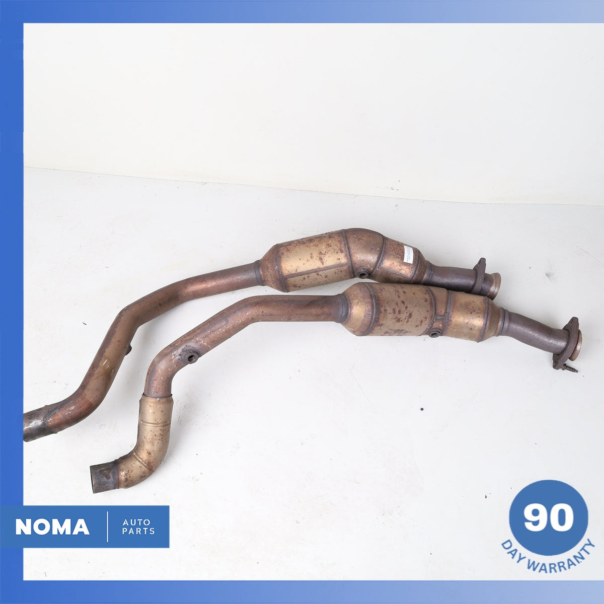 13-20 LR Range Rover Sport L494 L405 5.0L Left & Right Exhaust Downpipe Set OEM - photo 10