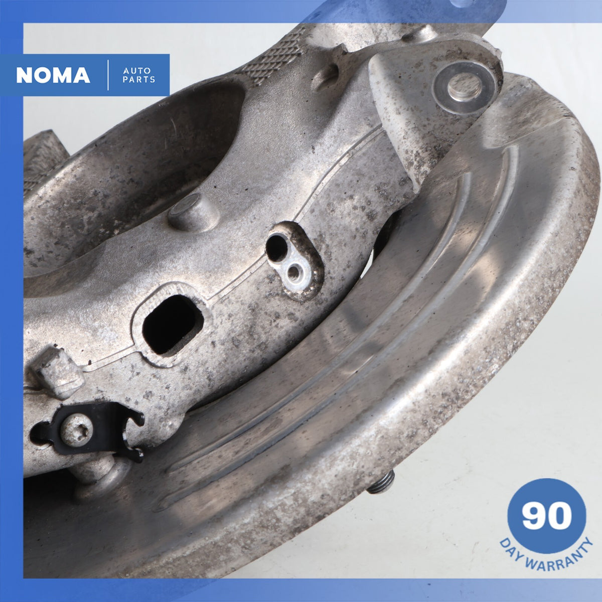 17-21 Jaguar X761 F-Pace Velar Rear Left Spindle Knuckle Hub w/ Shield OEM 77k - photo 9
