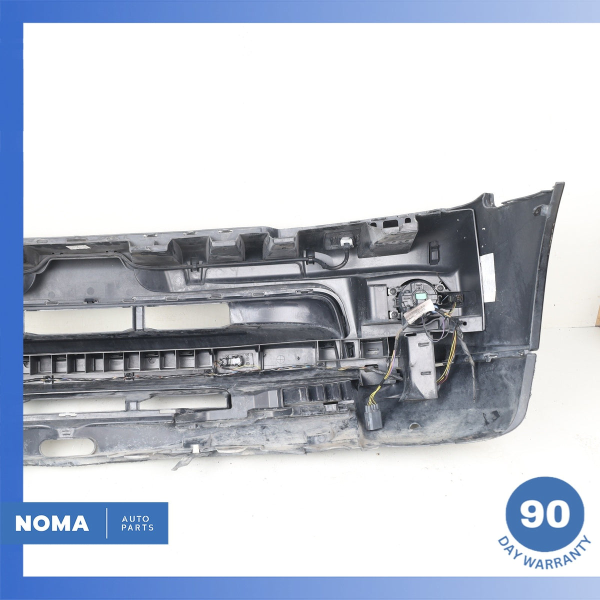 10-13 Range Rover Sport L320 Front Bumper Cover Assembly w/Park Assist Black OEM - photo 17