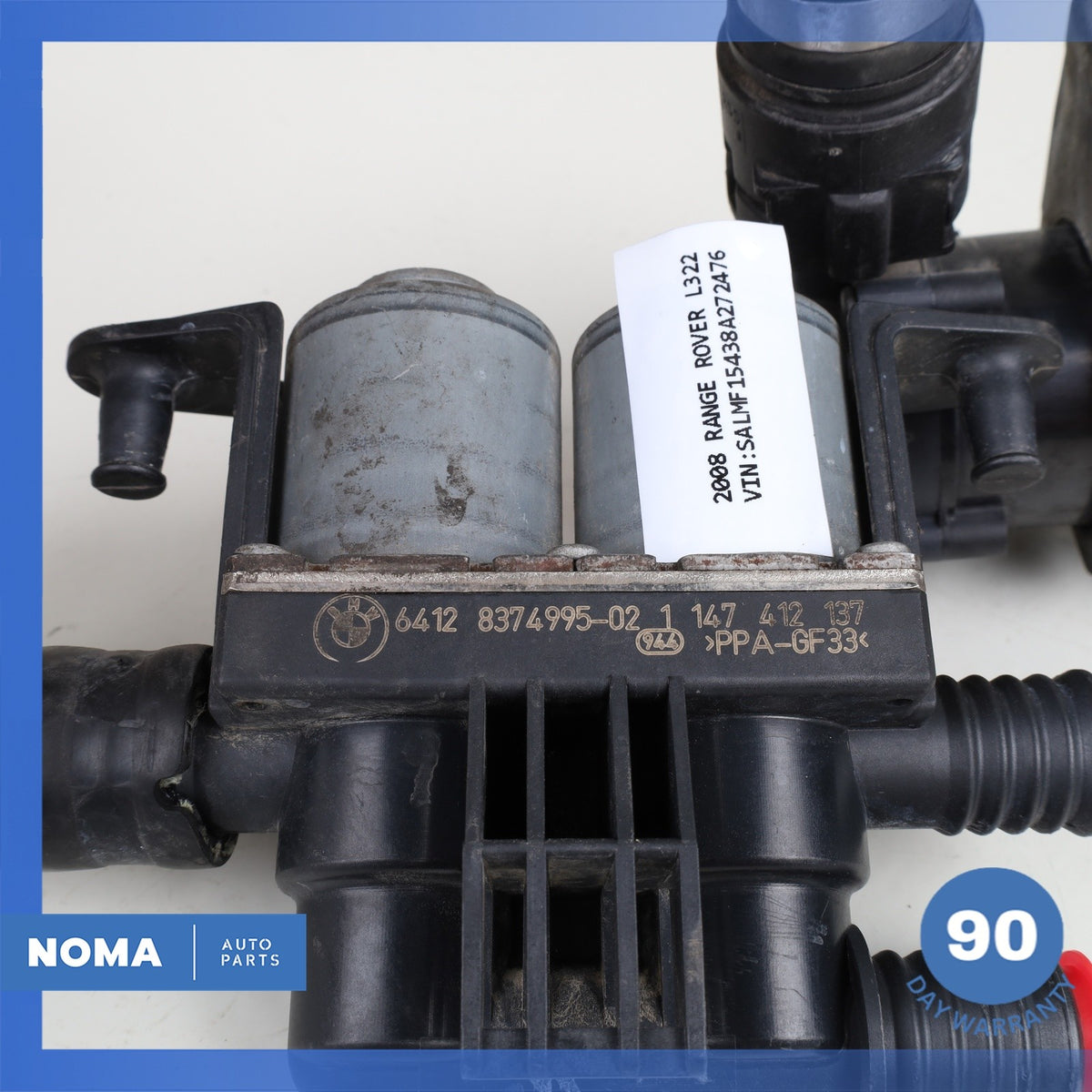 Land Rover Range Rover L322 Engine Heater Water Control Valve 64128374995 OEM - photo 5