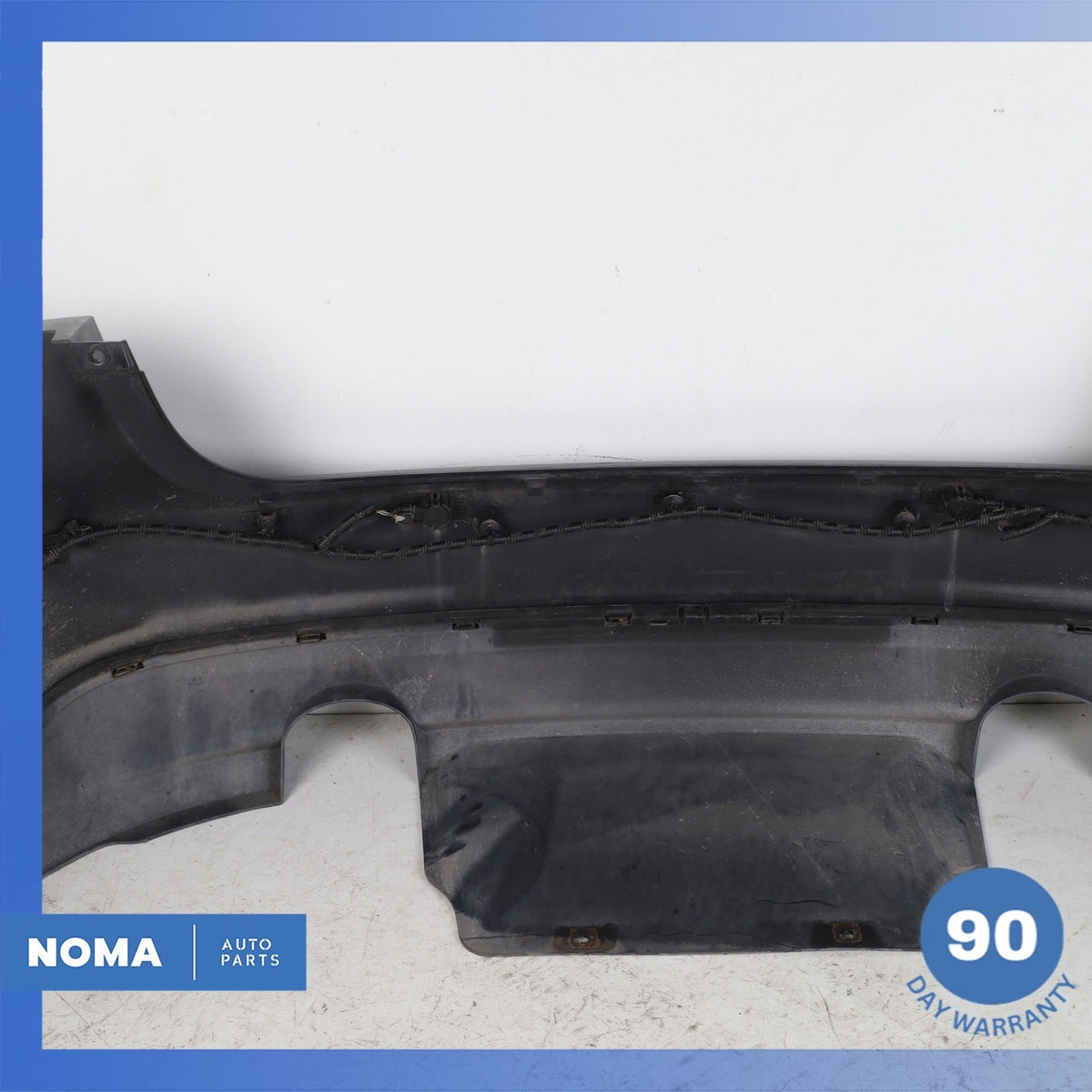 16-20 Jaguar X260 XF Base Rear Bumper Cover Panel Black T2H4208 OEM - photo 18
