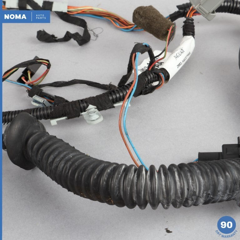 2005 Jaguar XJ8 X350 Rear Trunk Lid Wire Harness Set of 2 2W9313A444HAA OEM - photo 3