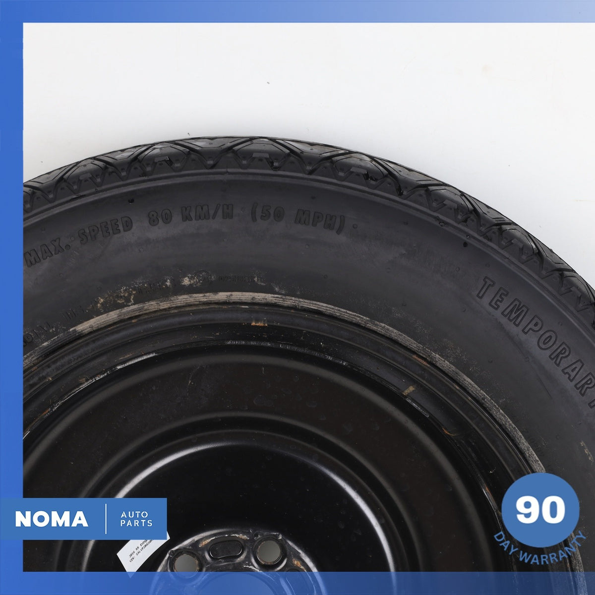 11-23 Range Rover Evoque L538 Emergency Spare Tire Wheel Donut Rim 155 85 18 OEM - photo 15