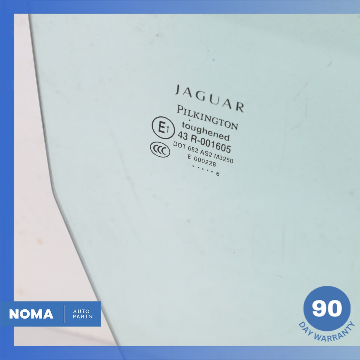07-15 Jaguar X150 XKR XK XKR-S Front Right Passenger Side Door Window Glass OEM - photo 7
