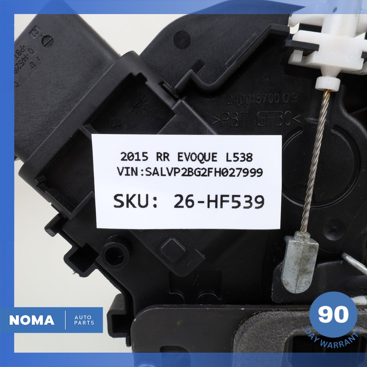 12-19 Range Rover Evoque L538 Rear Right Side Door Latch Lock 8X2A26412BE OEM - photo 10