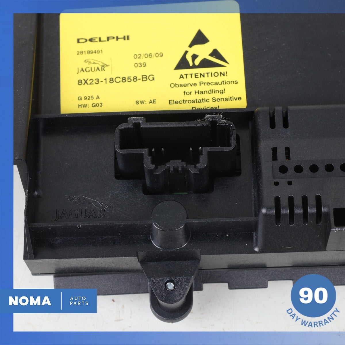09-11 Jaguar X250 XF XFR Center Console Climate Control Radio Switch Panel OEM - photo 11