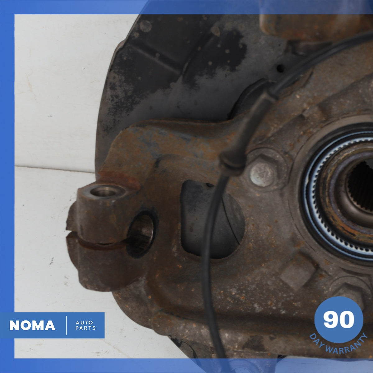 11-24 Infiniti Z62 QX80 QX56 Rear Left Spindle Knuckle Hub w/ Shield OEM - photo 14