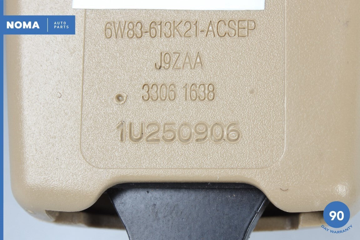 2007 Jaguar XKR XK X150 Rear Right or Left Side Seat Belt Buckle Black SEP OEM - photo 11