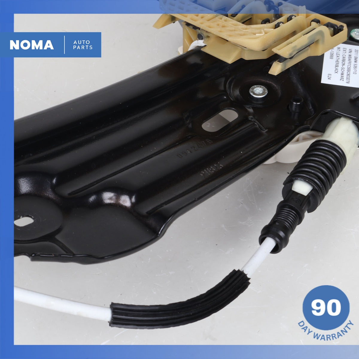 11-16 BMW F10 535i 528i Rear Right Passenger Door Window Regulator Motor OEM - photo 11